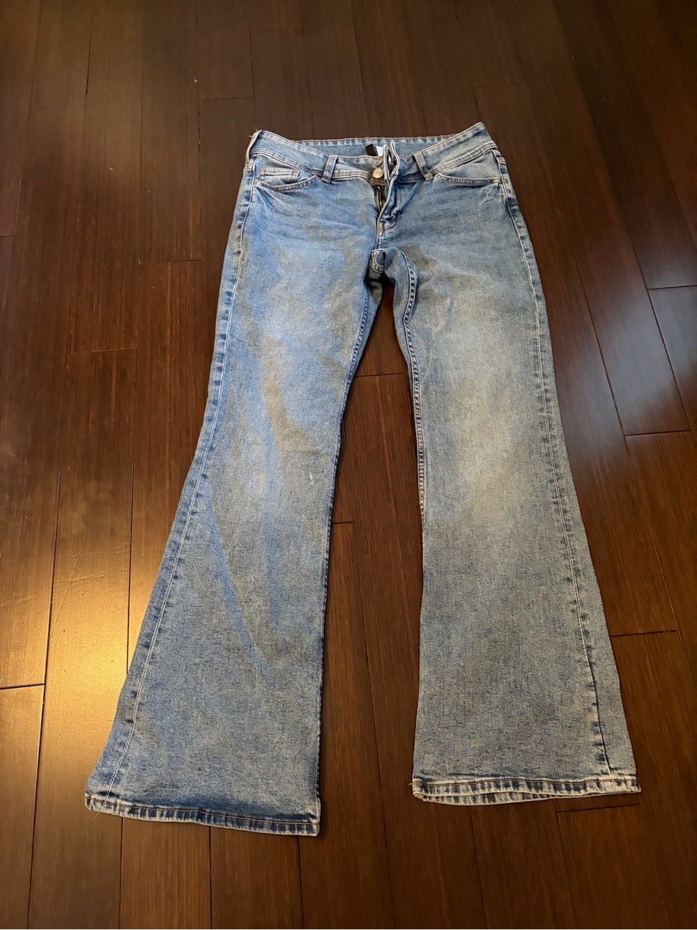 H&M low rise Flared Jeans size 10
